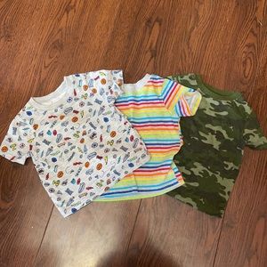 Three garanimals little boys T-shirts.